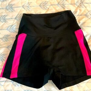 Bombshell sportswear neon pink mesh shorts